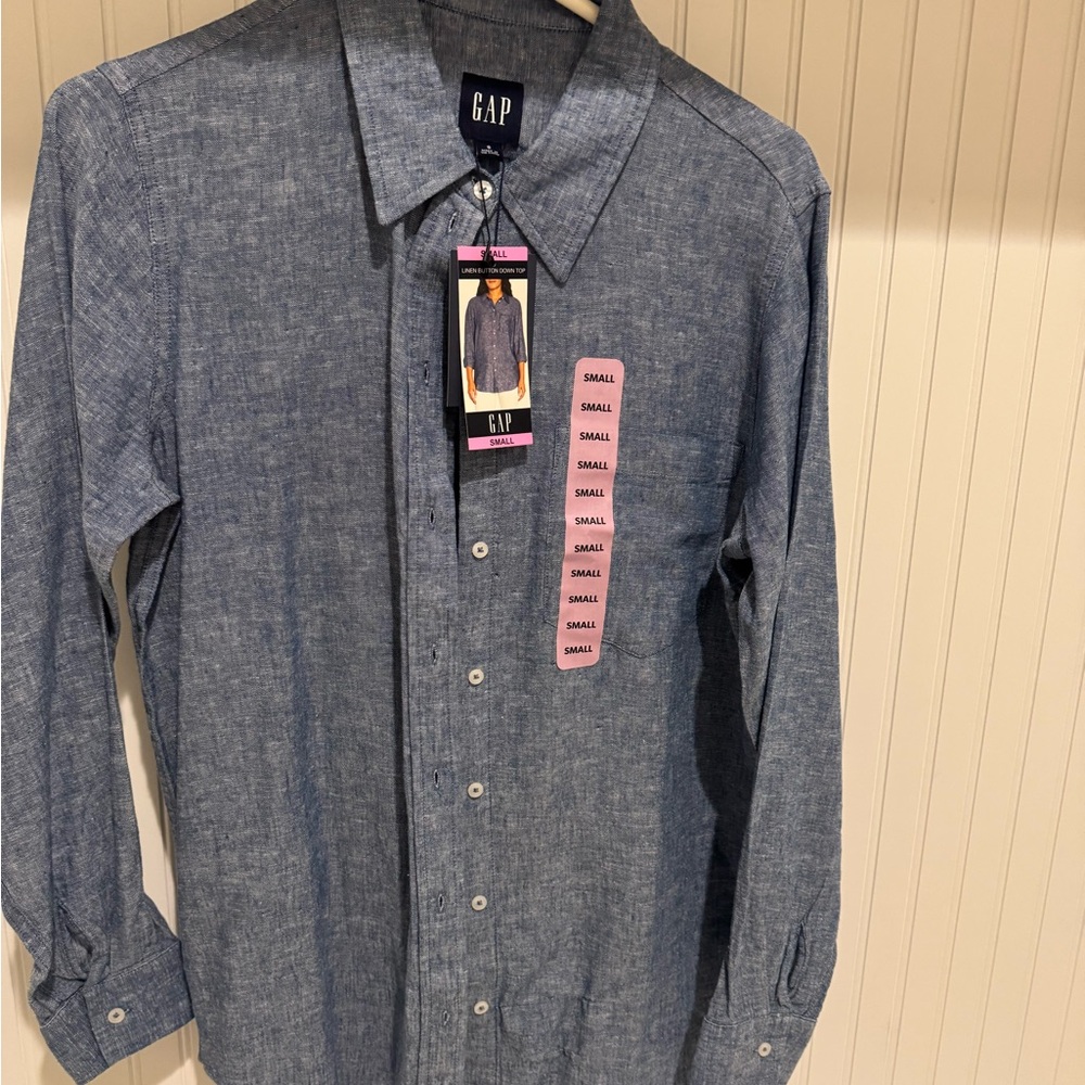 GAP Denim Blue Casual Shirt